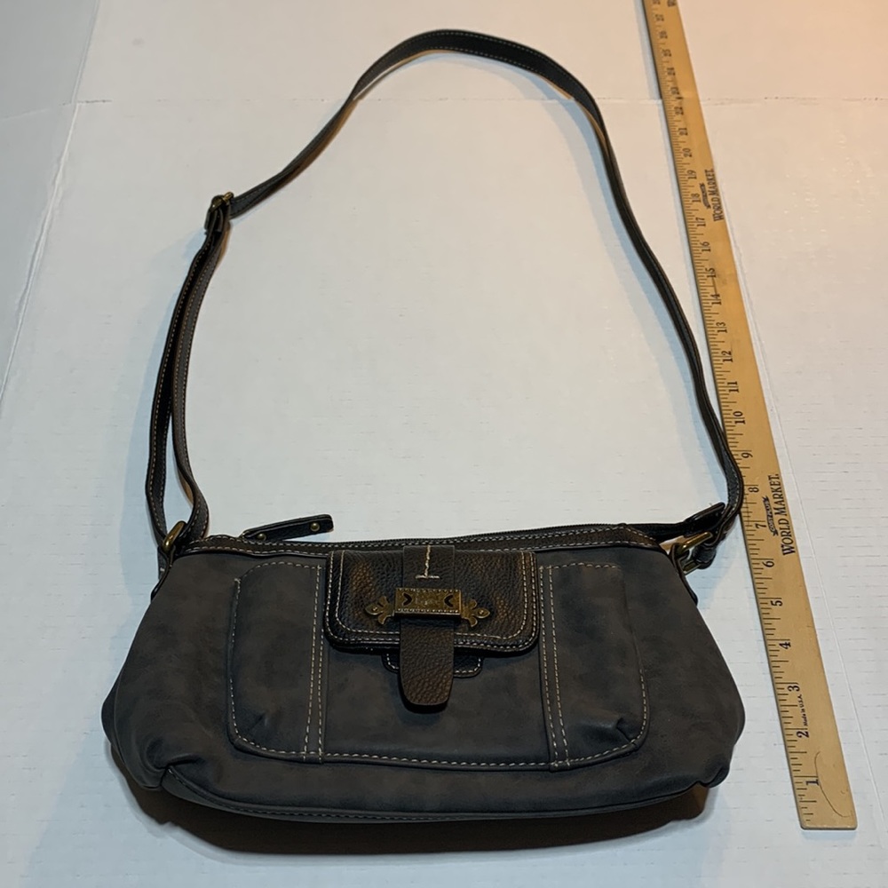 BOC Crossbody Purse Gray & Black - Picture 5 of 8